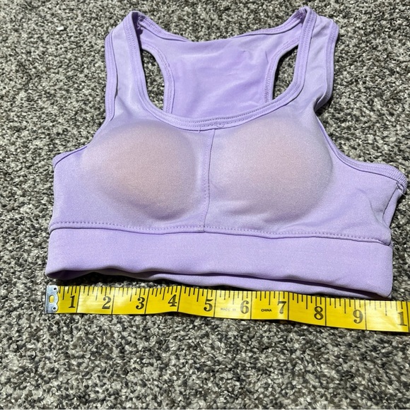 Series 8 Fitness Sports Bra Size S Athletic Workout Purple - NWT - Picture 3 of 7